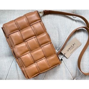 UNICA! FIRENZE Genuine Leather Made In Italy Bag